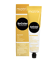 Matrix Socolor.beauty Power Cools Pre-Bonded 6AA - Крем-краска, тон темный блондин глубокий пепельный 90 мл
